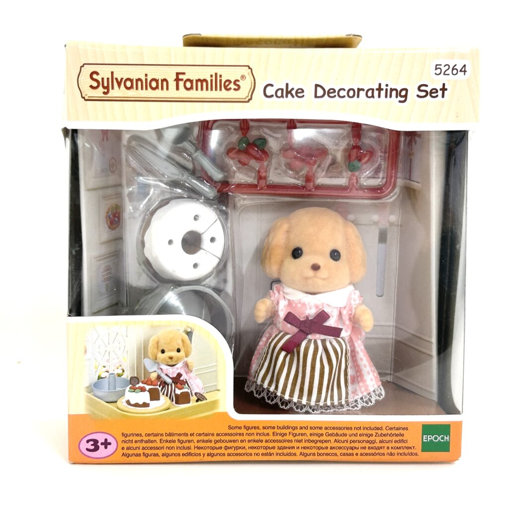 [used] Cake Decorating Set 5264 Sylvanian Families Calico Critters
