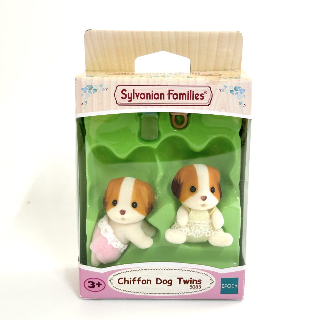 [used] Chiffon Dog Twins 5083 Sylvanian Families Calico Critters