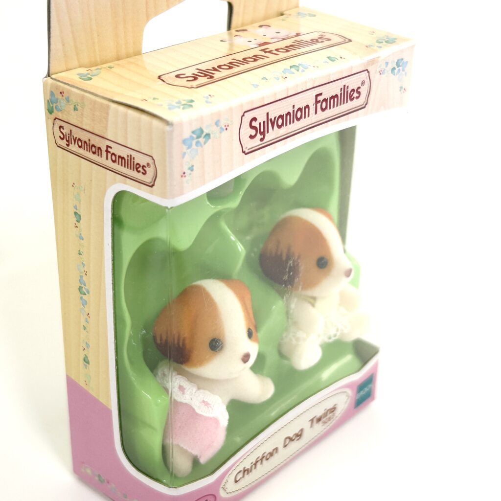 [used] Chiffon Dog Twins 5083 Sylvanian Families Calico Critters