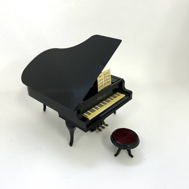 [Used] BLACK GRAND PIANO Sylvanian Families