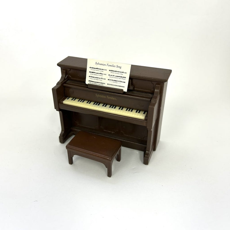 [Used] BROWN UPRIGHT PIANO Sylvanian Families