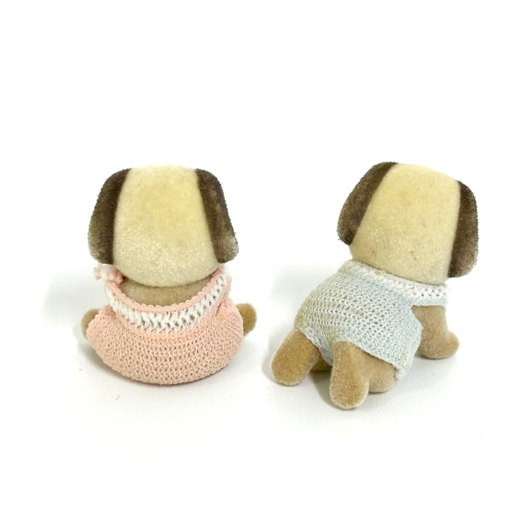 [used] Beagle Twins Sylvanian Families Calico Critters