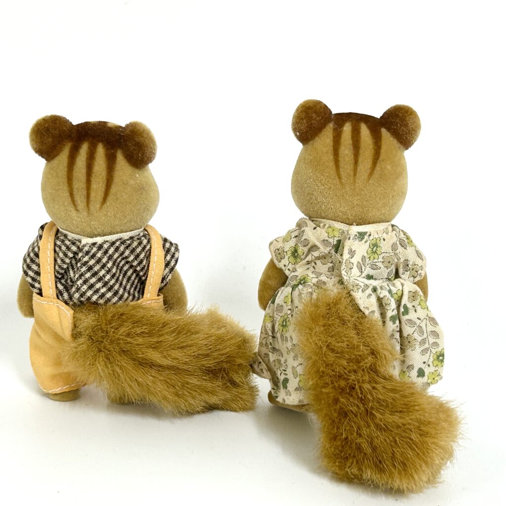 [used] Squirrel Father Mother Sylvanian Families Calico Critters
