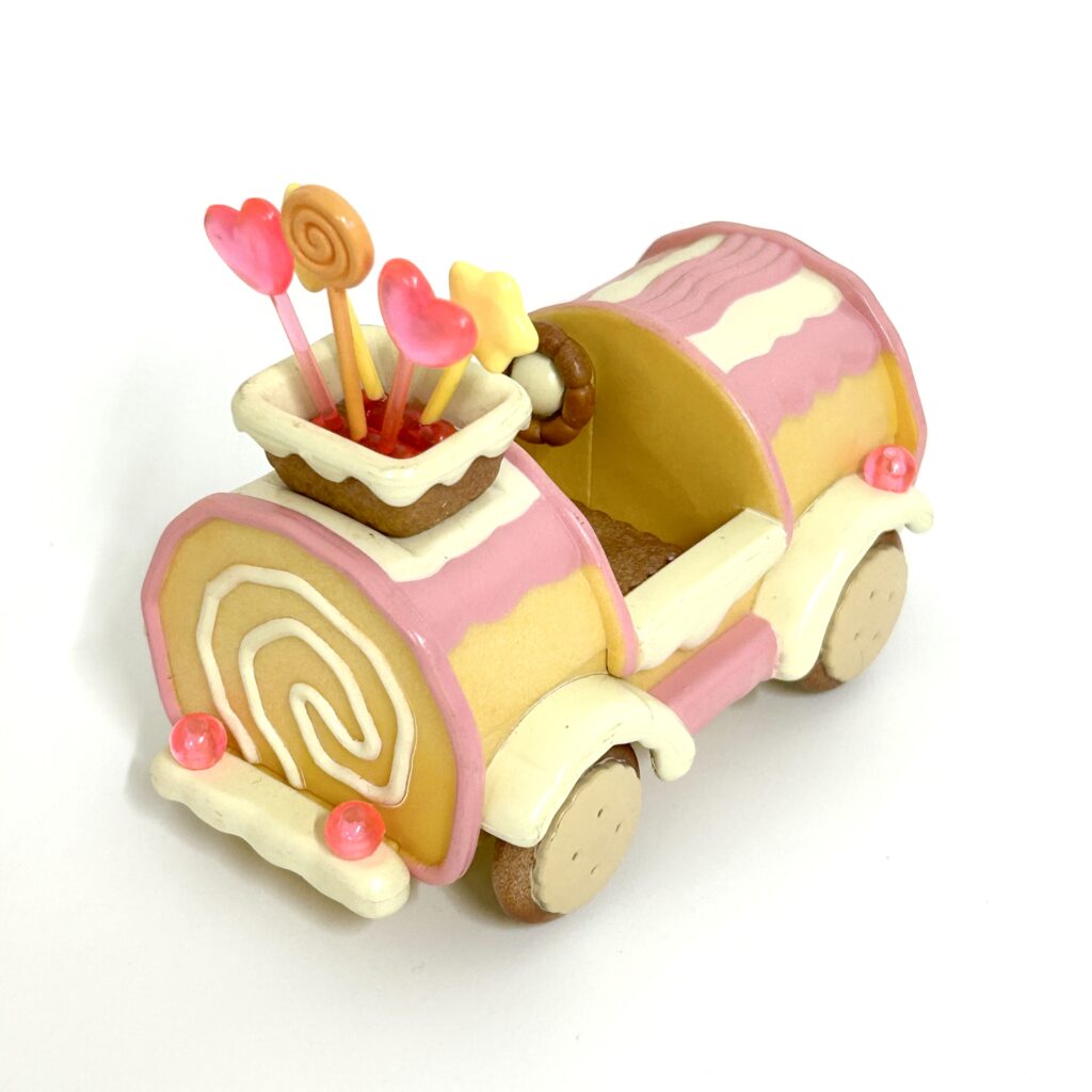 [used] Vintage Misty Forest Cake Car 1997 F-09 Sylvanian Families Calico Critters