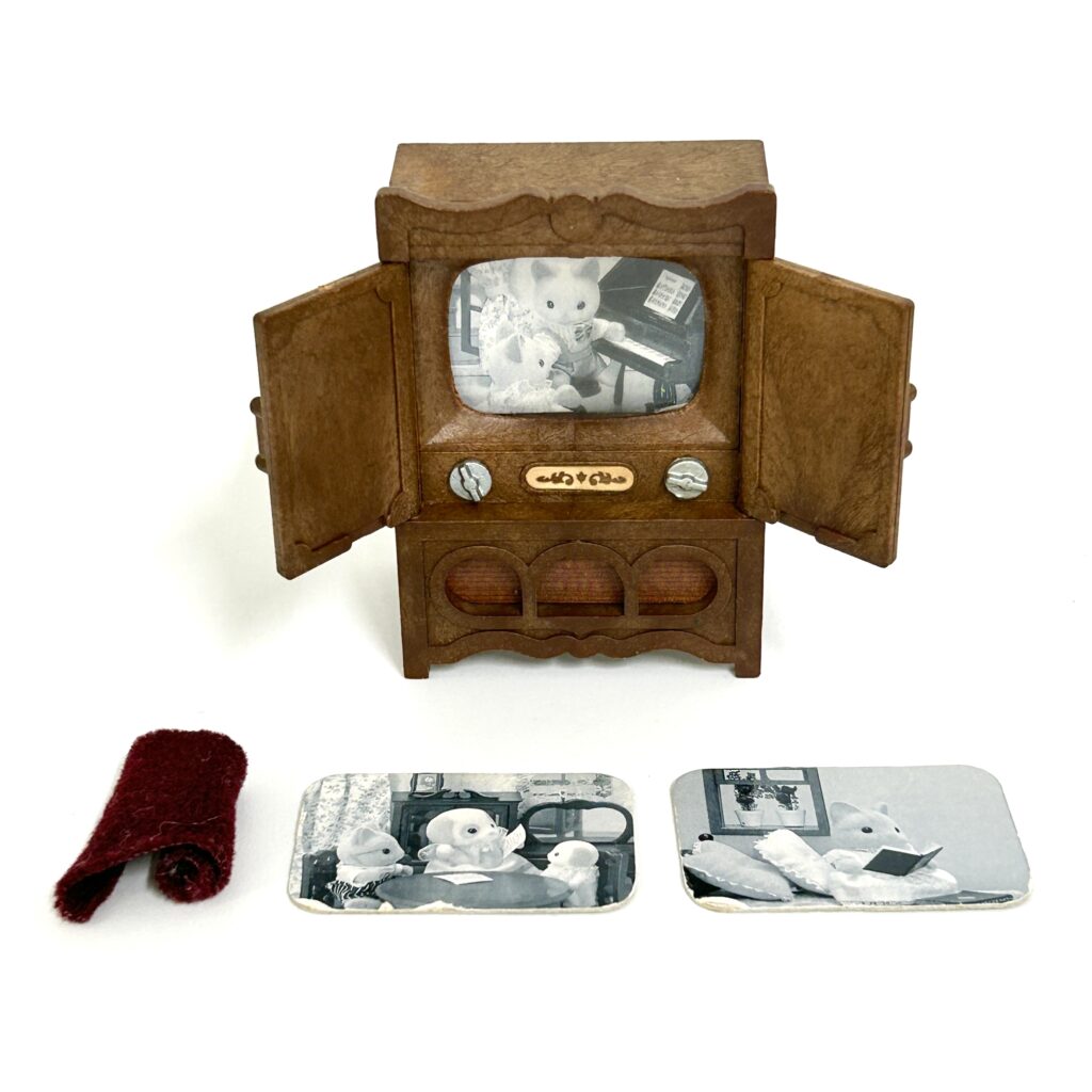 [used] Urban Life Television Set A-20 Sylvanian Families Calico Critters