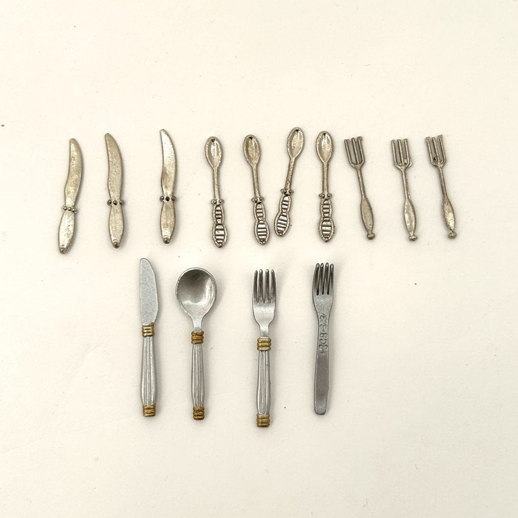 [Used] FORK KNIFE SPOON SET Sylvanian Families