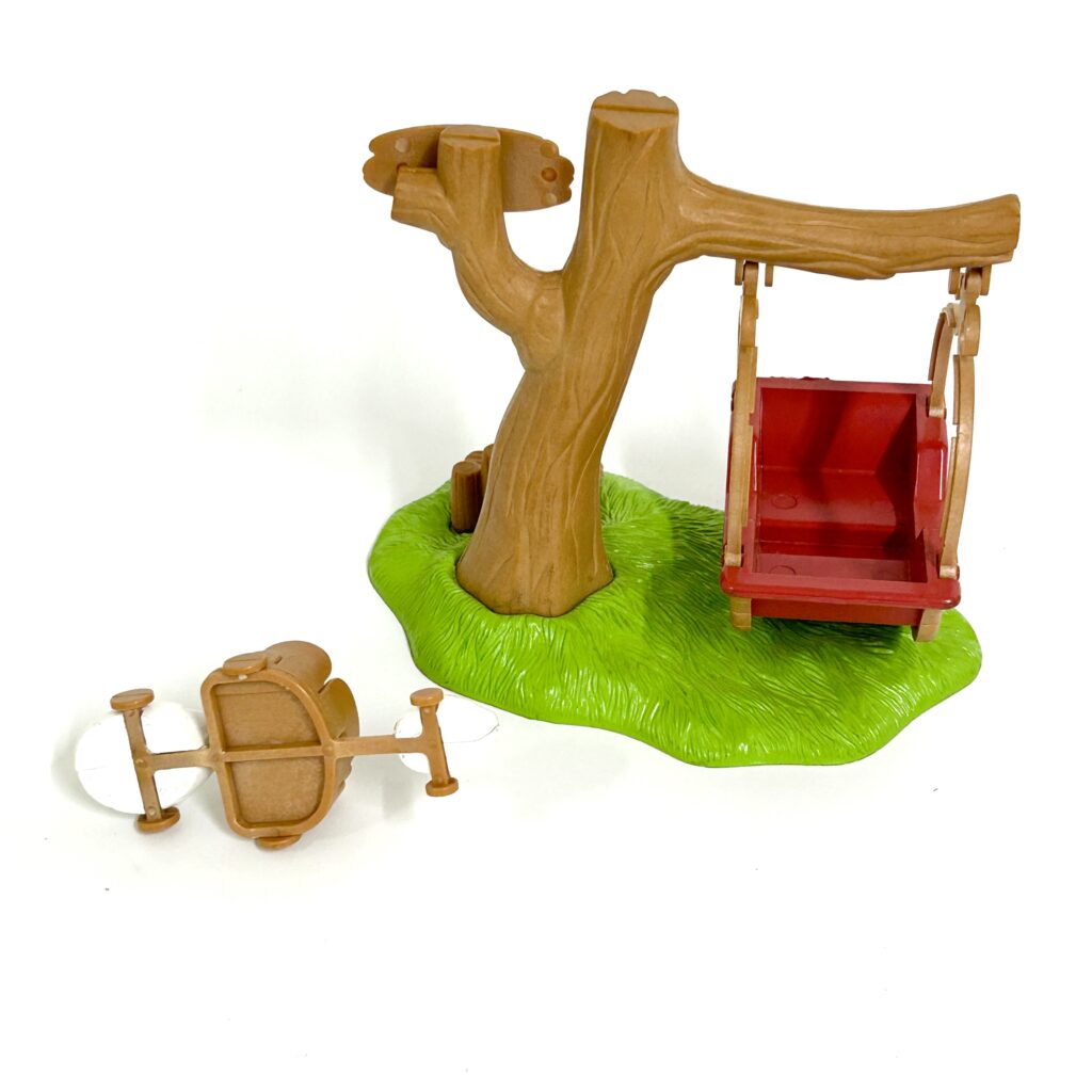 [used] Vintage Baby Swing Set 1993 KO-20 Sylvanian Families Calico Critters