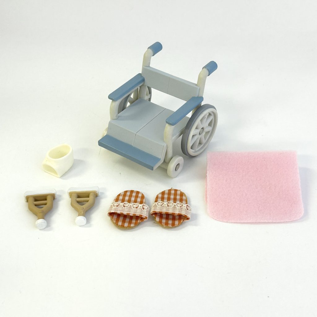 [used] Wheelchair Set H-04 Sylvanian Families Calico Critters