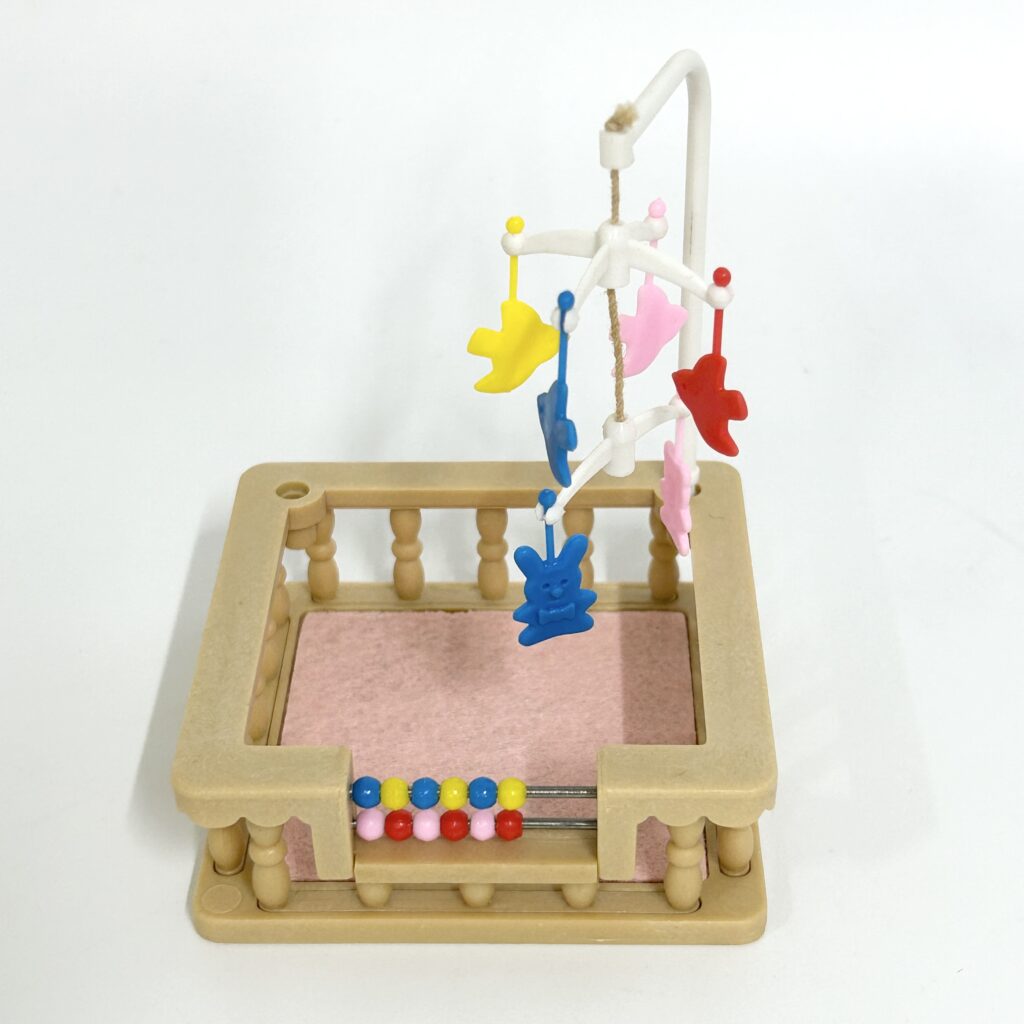 [used] Vintage Baby Playpen 1987 KA-60 Sylvanian Families Calico Critters