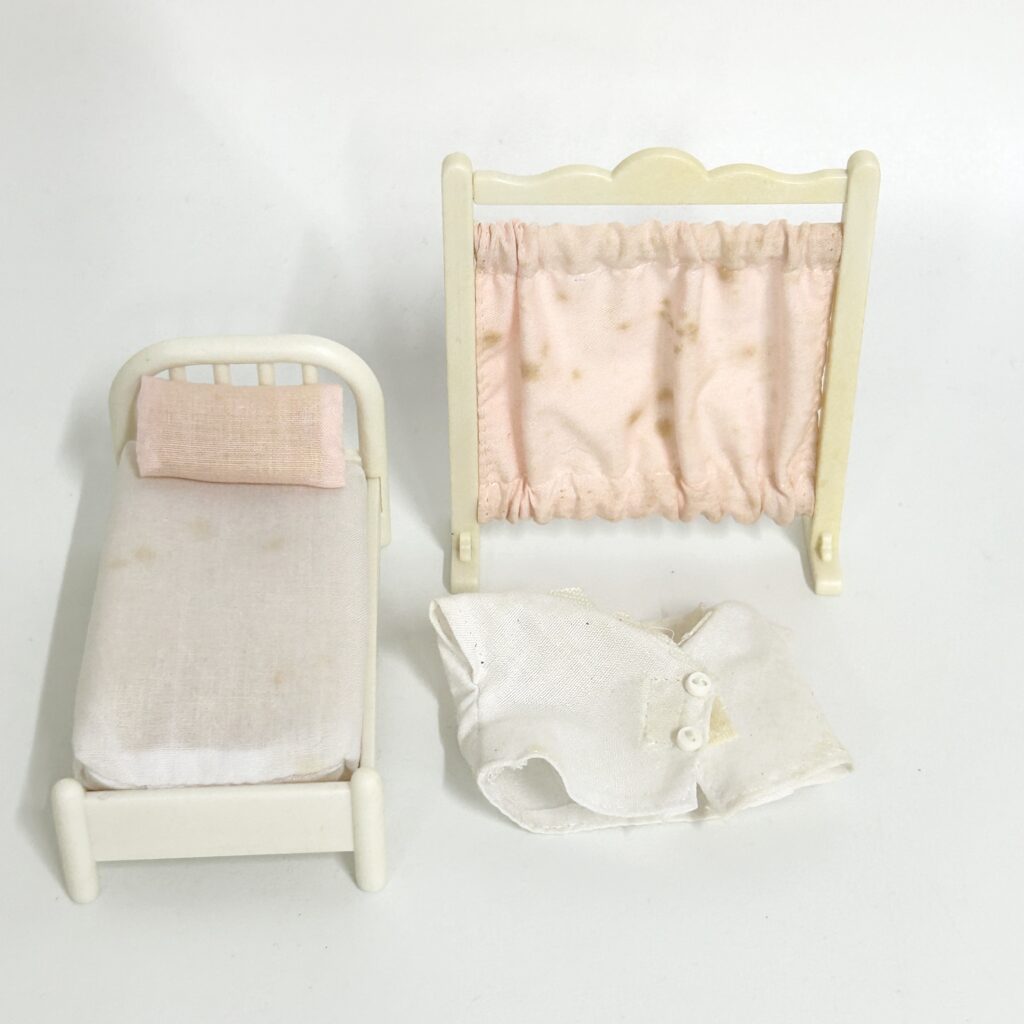 [used] Vintage Nurse's Office Set 1997 S-02 Sylvanian Families Calico Critters