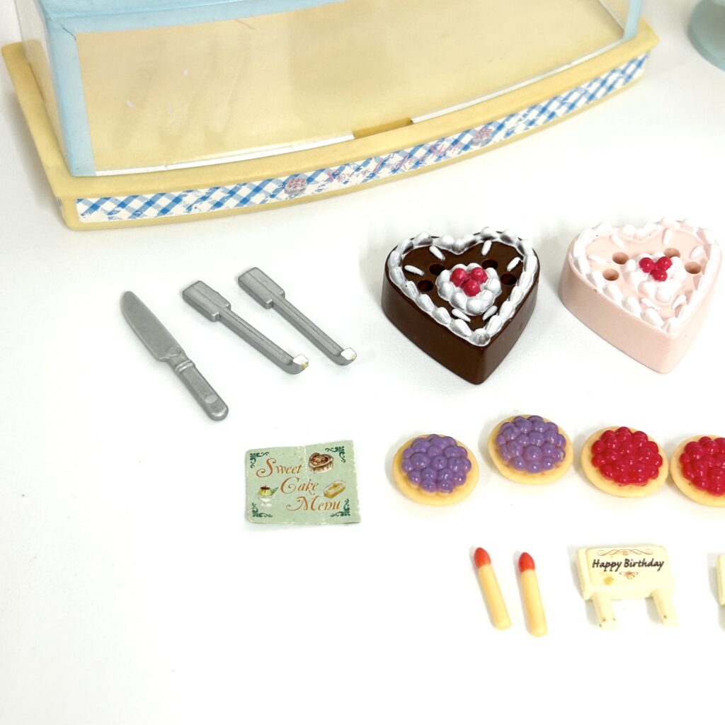 [used] Vintage Sweet Cake Shop 1998 MI-04 Sylvanian Families Calico Critters