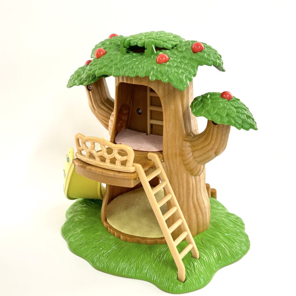 [used] Baby Square Clock Tree House Sylvanian Families Calico Critters