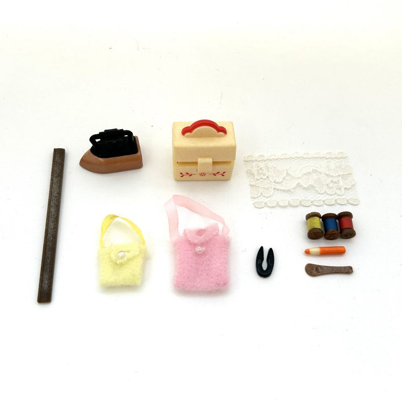 [Used] SEWING ITEMS SET Calico Criters Epoch Japan Does not apply