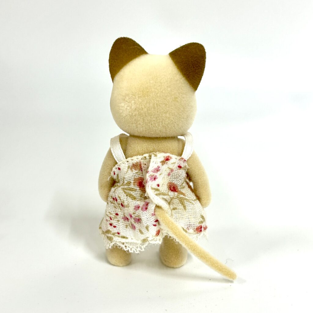[used] Fan Club Crean Cat Girl and Dress Set Sylvanian Families Calico Critters