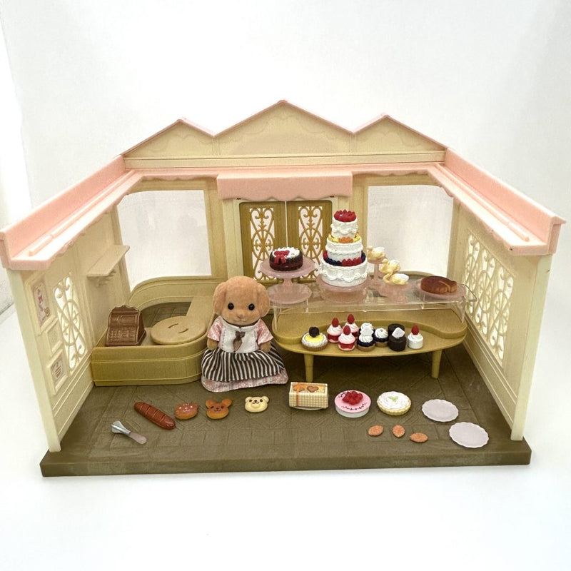 [Used] VILLAGE CAKE SHOP MI-83 Calico Criters Epoch Japan Sylvanian Families