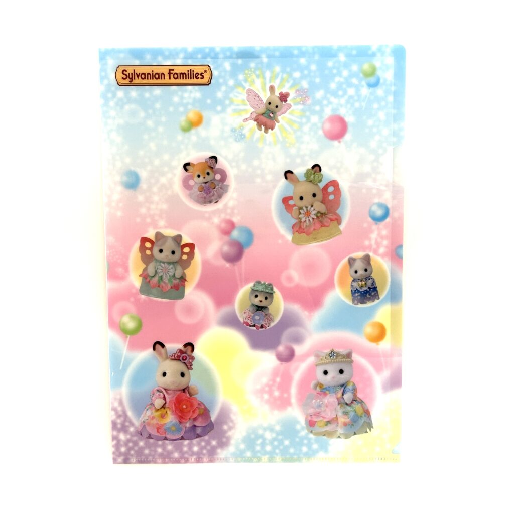 A4 Clear Folder Flower Princess Sylvanian Families Calico Critters