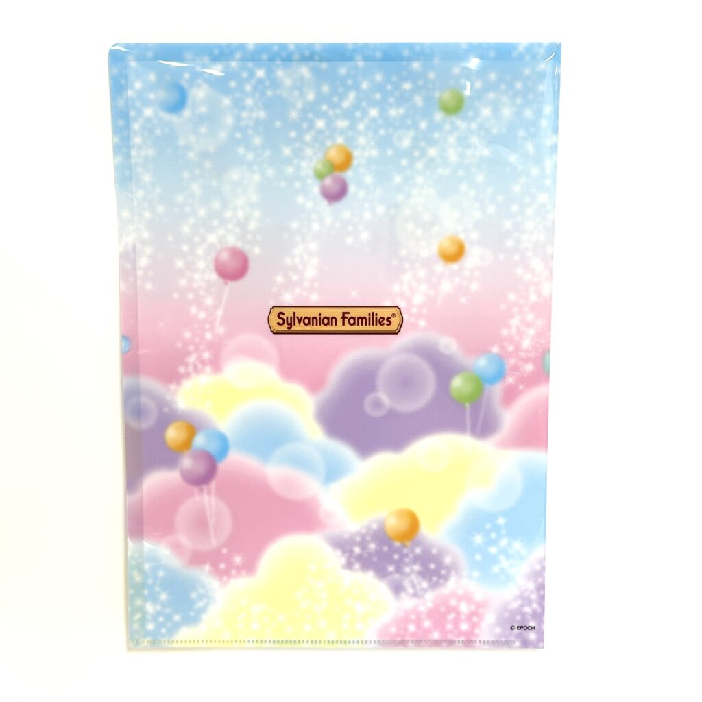 A4 Clear Folder Flower Princess Sylvanian Families Calico Critters