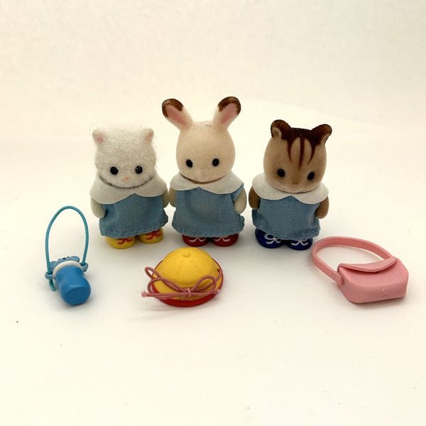 [Used] 3 KINDERGARTEN FRIENDS VS-04 Epoch Sylvanian Families