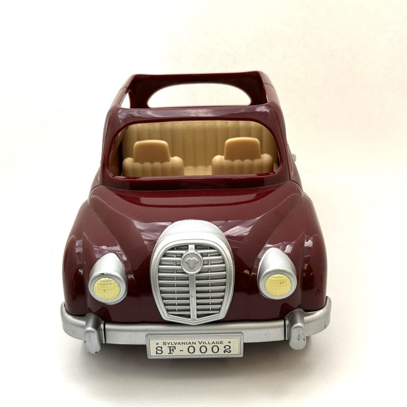 [Used] RED FAMILY CAR V-01 Epoch Sylvanian Families