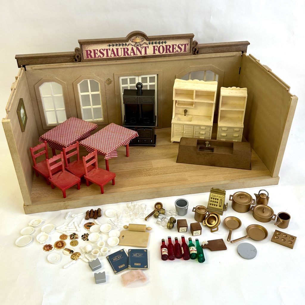 [used] Vintage Restaurant Forest 1993 HA-19 Sylvanian Families Calico Critters