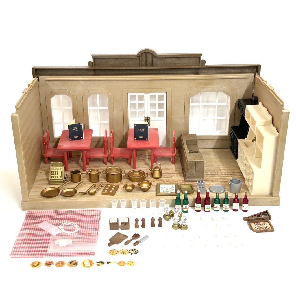 [used] Vintage Restaurant Forest 1993 HA-19 Sylvanian Families Calico Critters