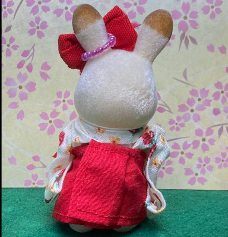 HANDMADE DRESS STRAWBERRY HAKAMA FOR GIRL Does not apply