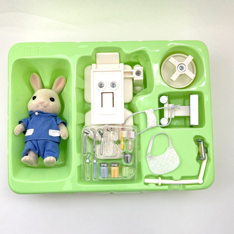 [Used] DENTIST SET H-14 Japan Sylvanian Families