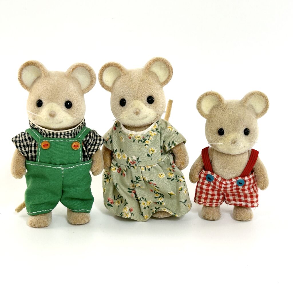 [used] Fieldmouse Family Sylvanian Families Calico Critters