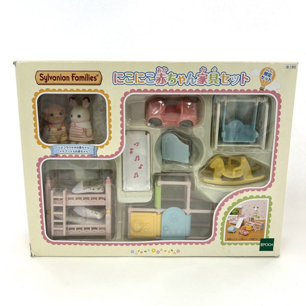 [Used] BABY FURNITURE SET Epoch SE-193 Sylvanian Families