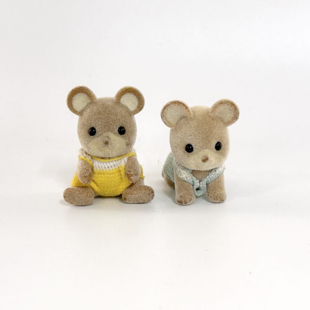 [used] Fieldmouse Twins Sylvanian Families Calico Critters
