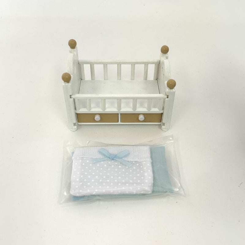 [Used] BABY BED / CRIB Epoch KA-203 Japan Sylvanian Families