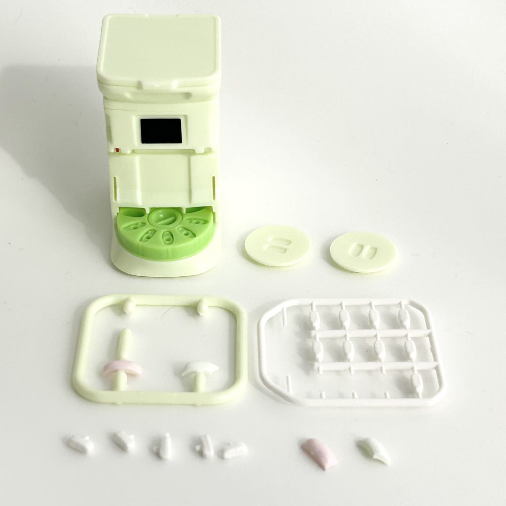 [used] Capsule Toy Sushi Robot Green TOYS CABIN