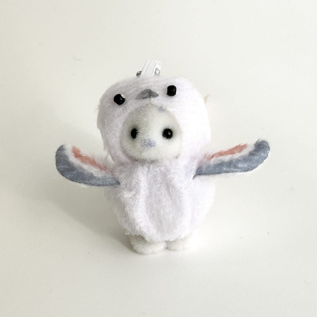 [used] Key Chain Shimaenaga Long Tailed Tit Seal Baby 2024 Sylvanian Families Calico Critters