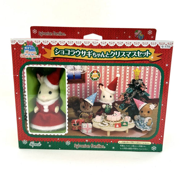 [Used] CHRISTMAS WITH CHOCOLATE RABBIT GIRL Epoch Sylvanian Families