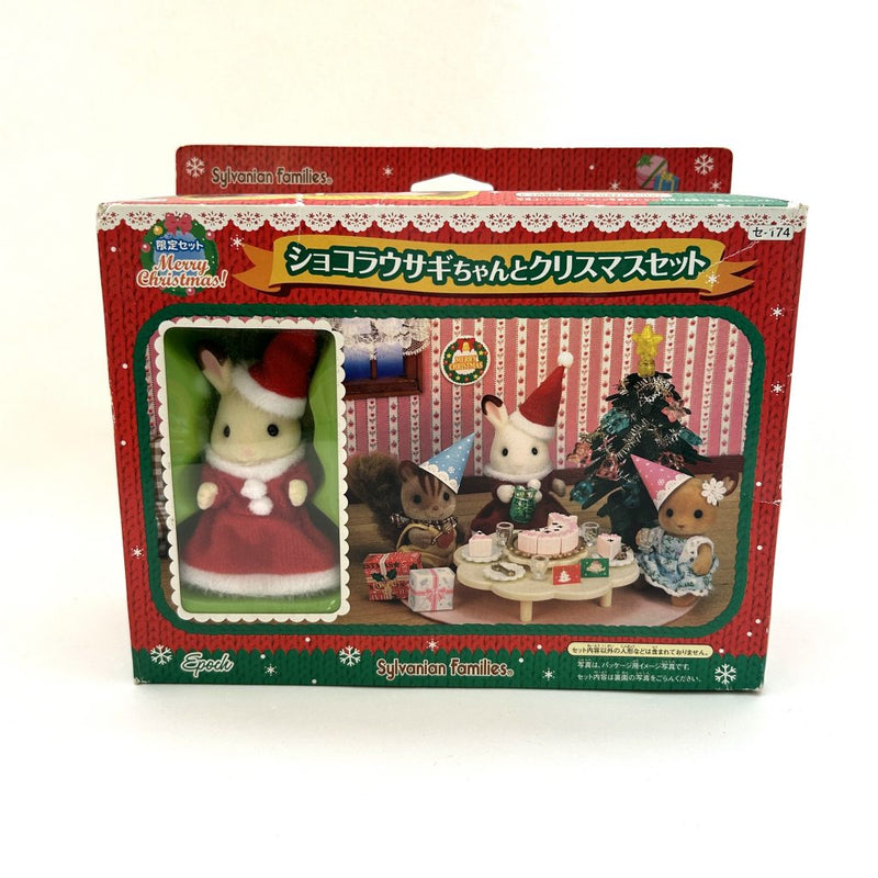 [Used] CHRISTMAS WITH CHOCOLATE RABBIT GIRL Epoch Sylvanian Families