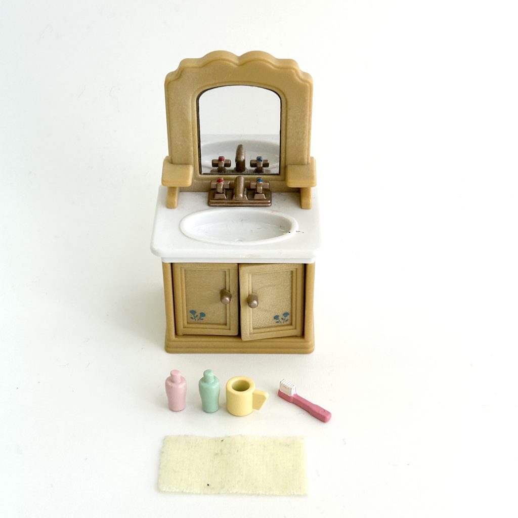 [used] Washstand Set Sylvanian Families Calico Critters