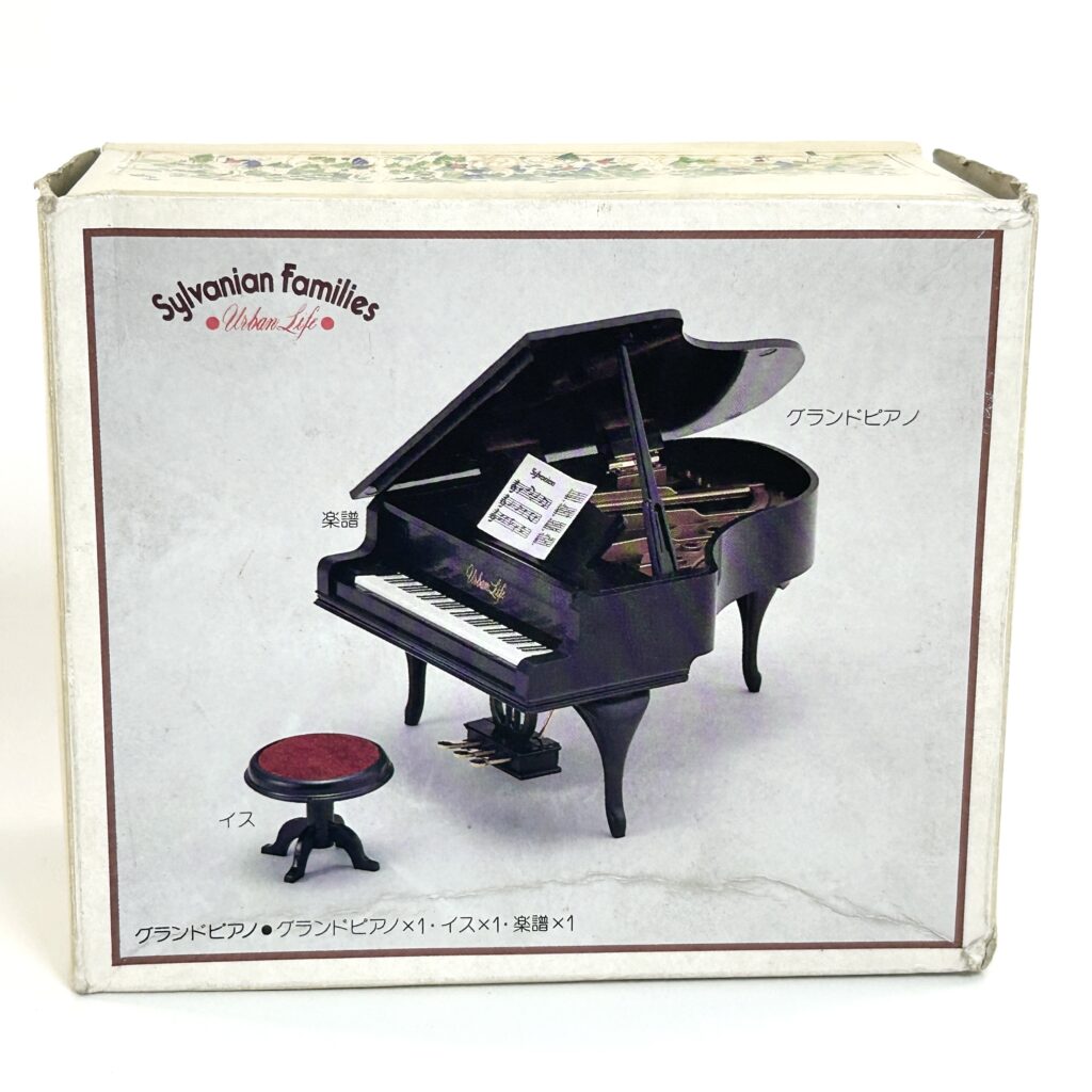 [used] Urban Life Grand Piano Black A-16 Sylvanian Families Calico Critters