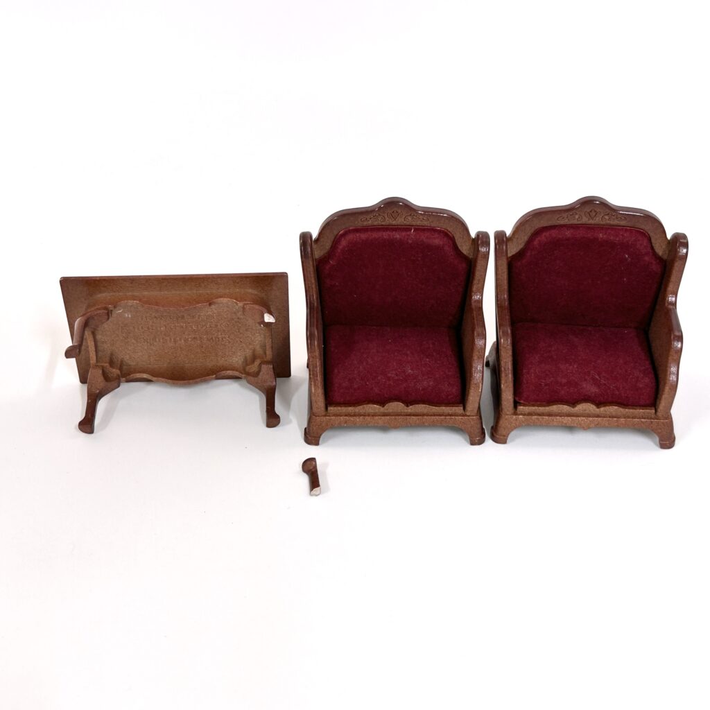 [used] Urban Life Reception Table and Chair A-04 Sylvanian Families Calico Critters
