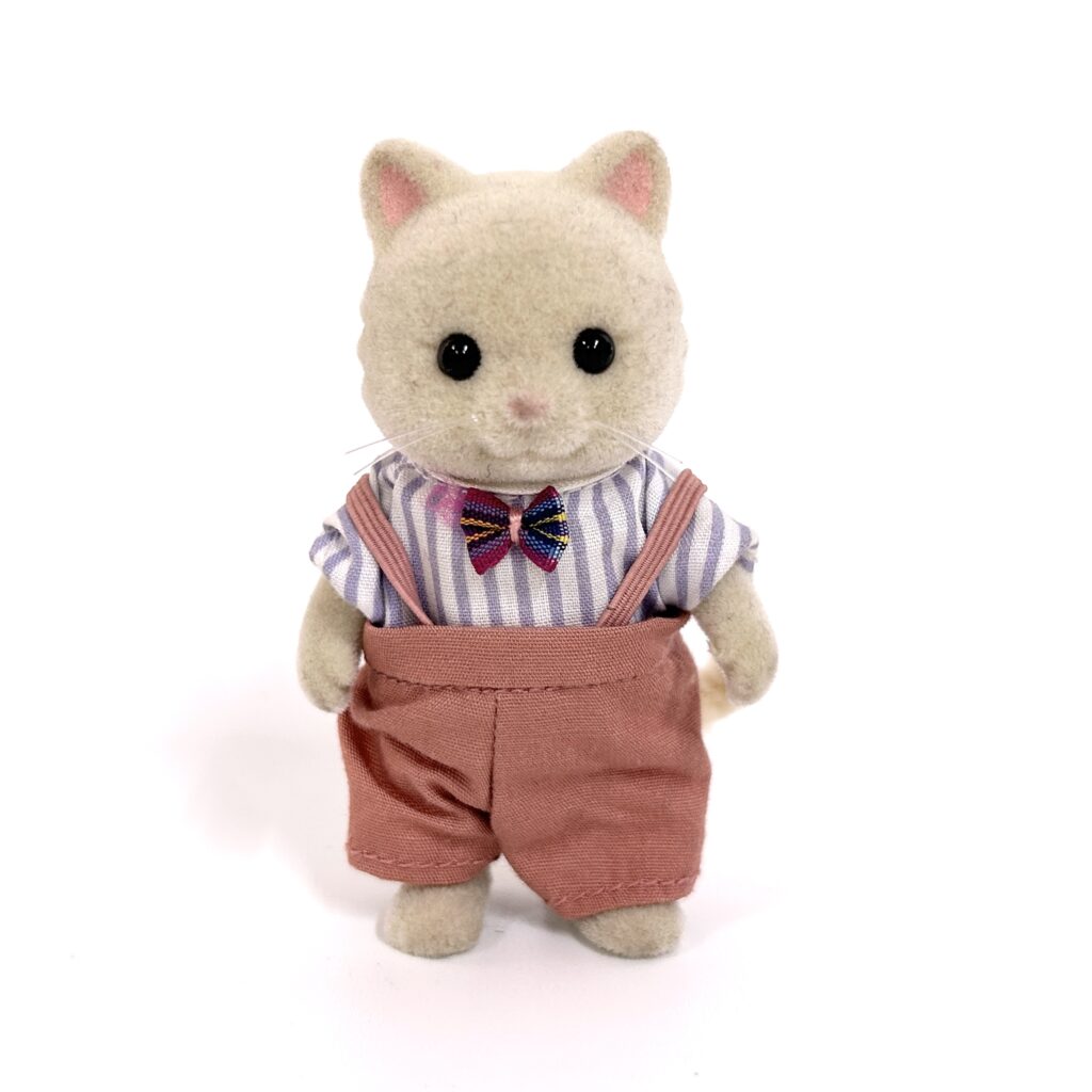 [used] Urban Life Vintage Cream Cat Father Sylvanian Families Calico Critters