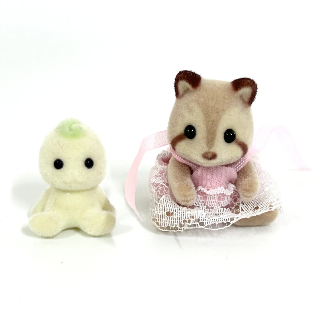 [used] Vintage Misty Forest Flower Swing 1997 F-10 Sylvanian Families Calico Critters