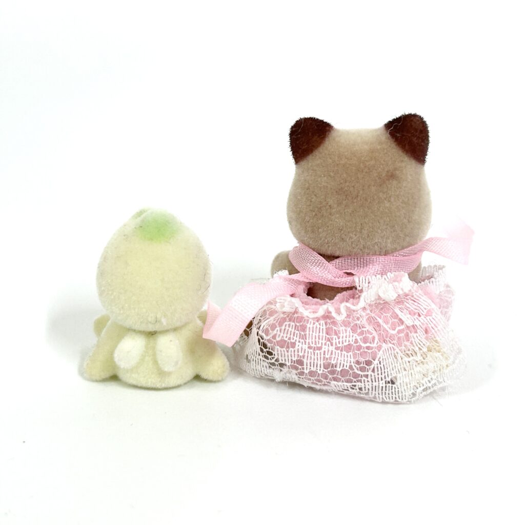 [used] Vintage Misty Forest Flower Swing 1997 F-10 Sylvanian Families Calico Critters