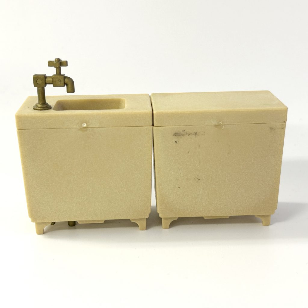 [used] Vintage Kitchen Set 1985 KA-10 Sylvanian Families Calico Critters