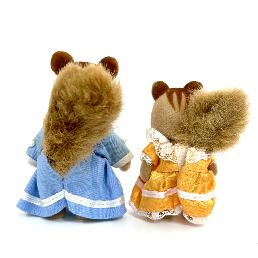 [used] Squirrel Mother and Girl Sylvanian Families Calico Critters