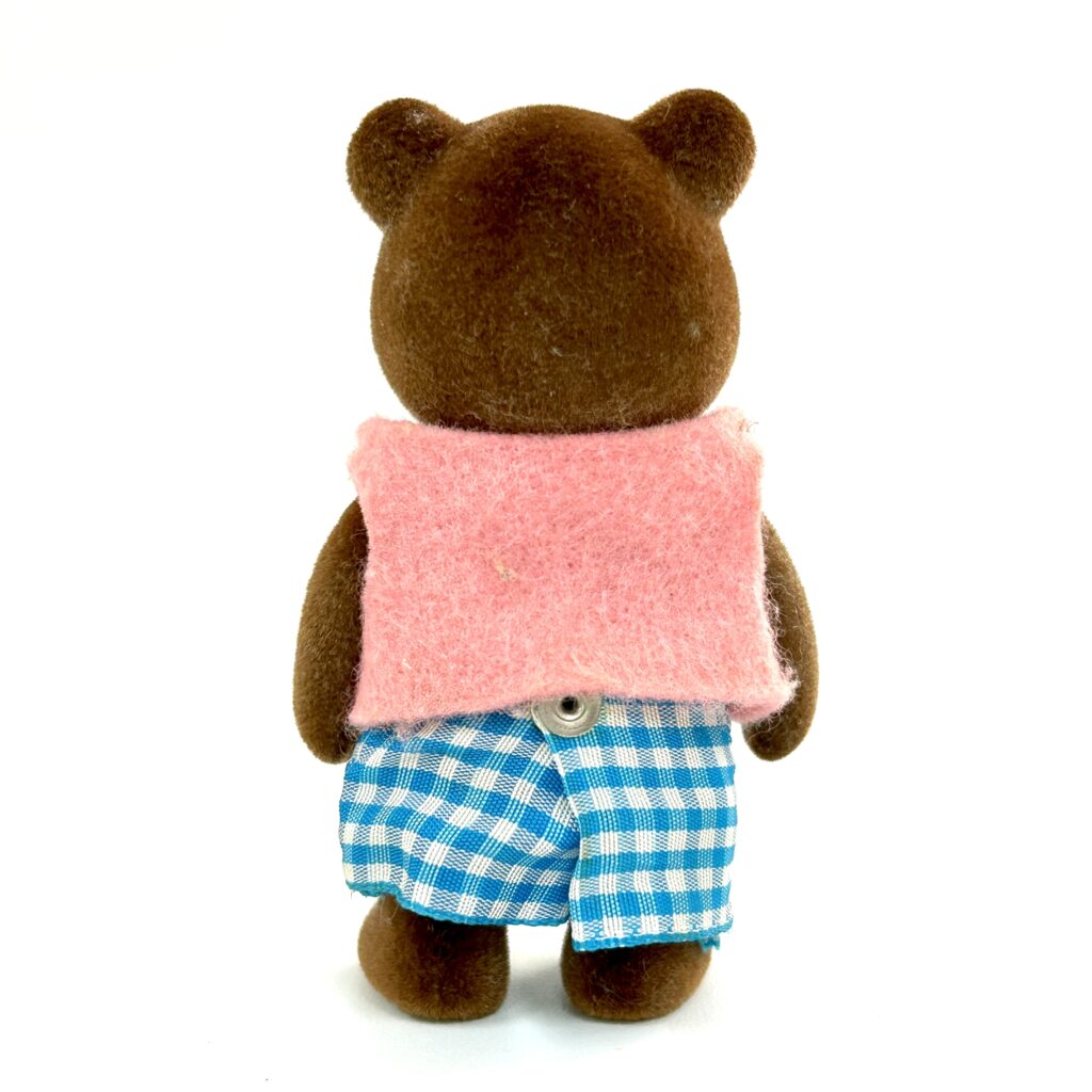 [used] Vintage Brown Bear Father Sylvanian Families Calico Critters