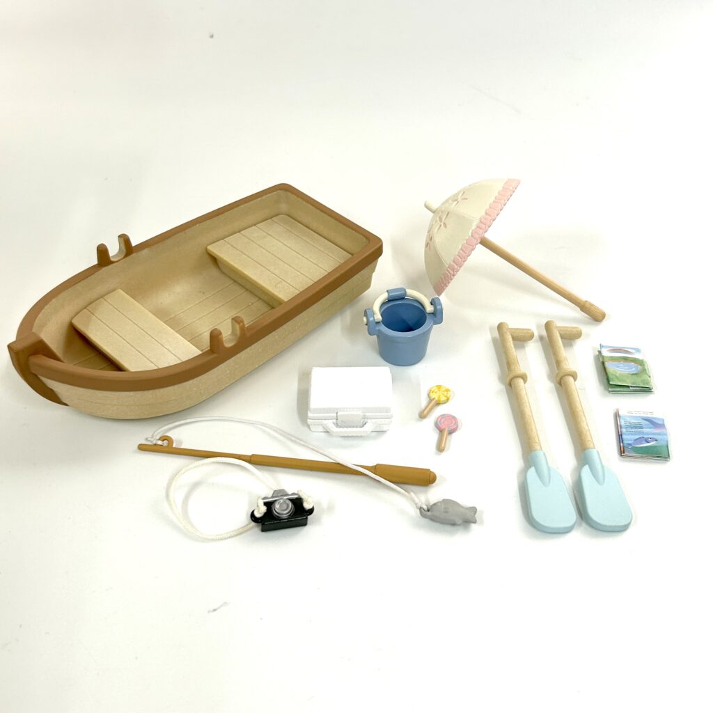 [used] Boat Set P-03 Sylvanian Families Calico Critters