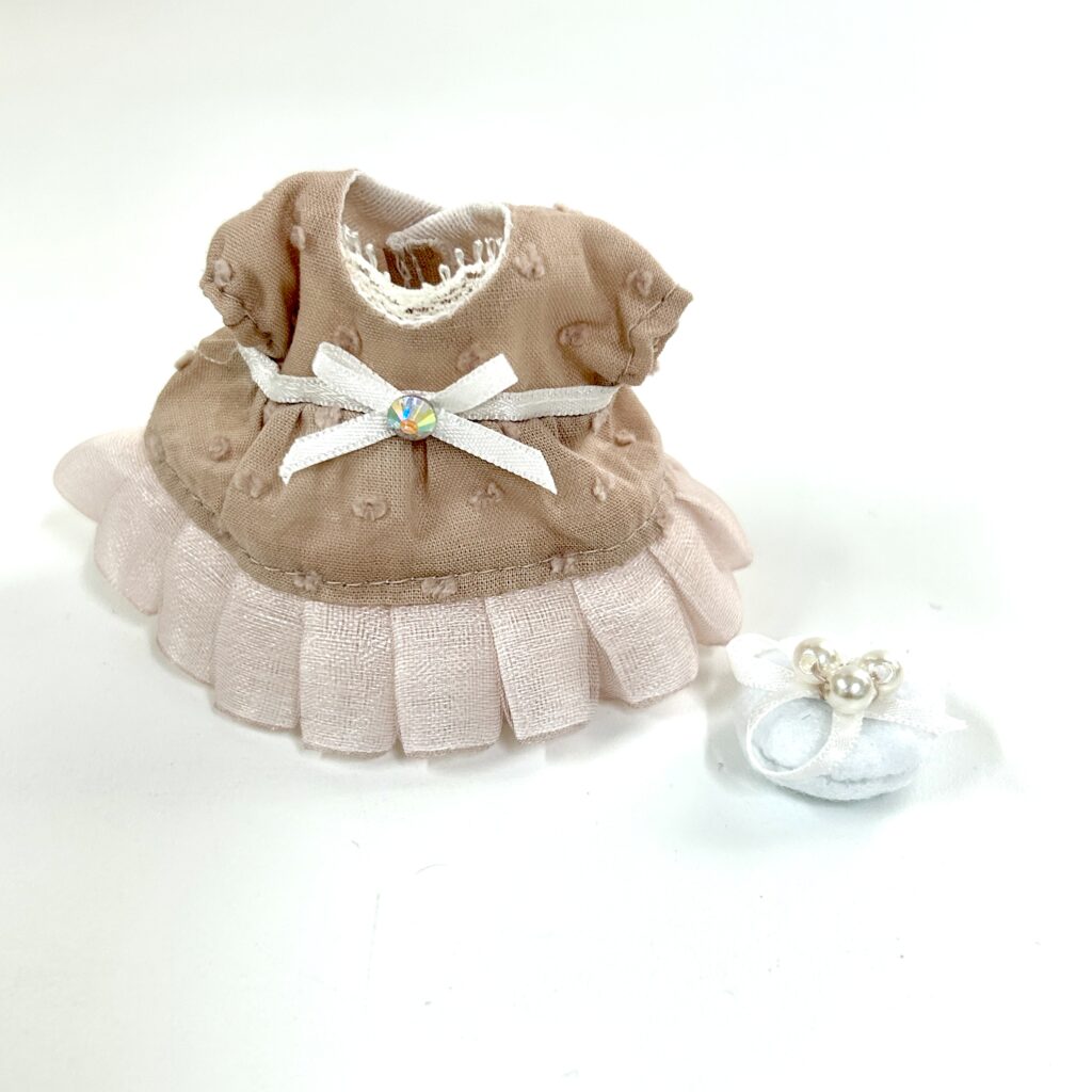 Mother Classical Dress Set Pink Mayumi Handmade