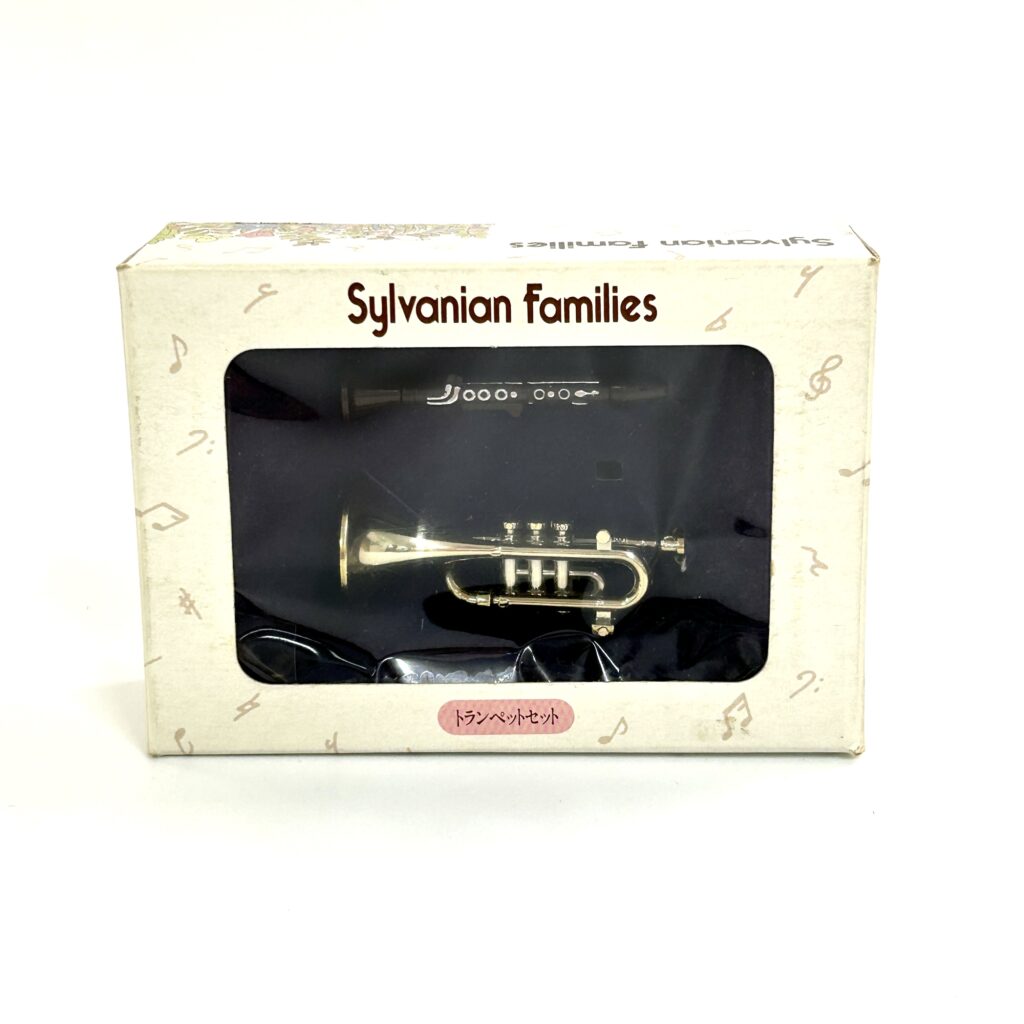 [used] Vintage Music Instrument Trumpet Clarinet 1986 GA-04 Sylvanian Families Calico Critters
