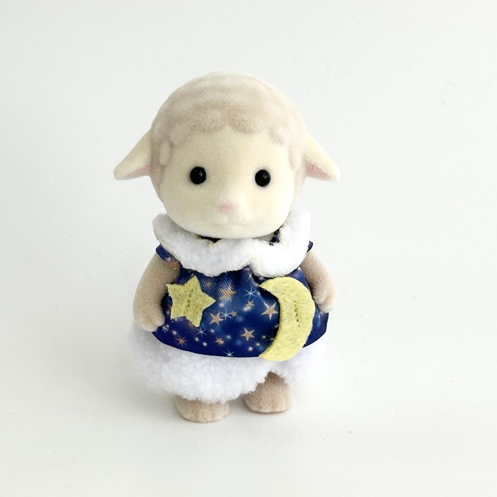 [used] Doki Doki Friends Milky Way Sheep 2025 Sylvanian Families Calico Critters