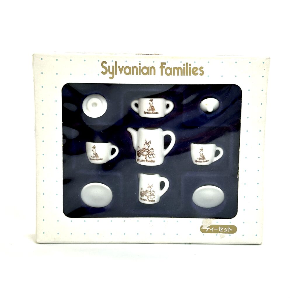 [used] Ceramic Tea Set KA-16 Sylvanian Families Calico Critters