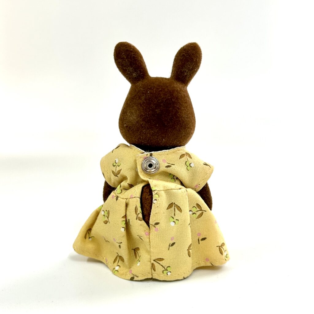 [used] Vintage Brown Rabbit Mother Sylvanian Families Calico Critters
